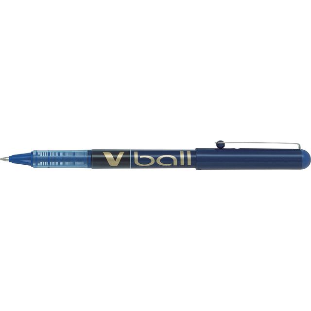 Pilot - Rollerpen V-Ball grip V7 medium blauw
