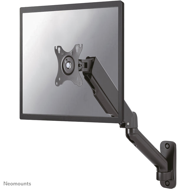 Neomounts - WL70-450BL11 Monitor/TV-beugel wand 17-32 gasveer full motion
