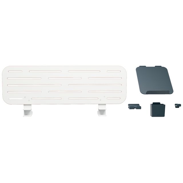 Leitz - 65490000 brievenbakje MDF, Gerecycleerd plastic, Rubber Wit