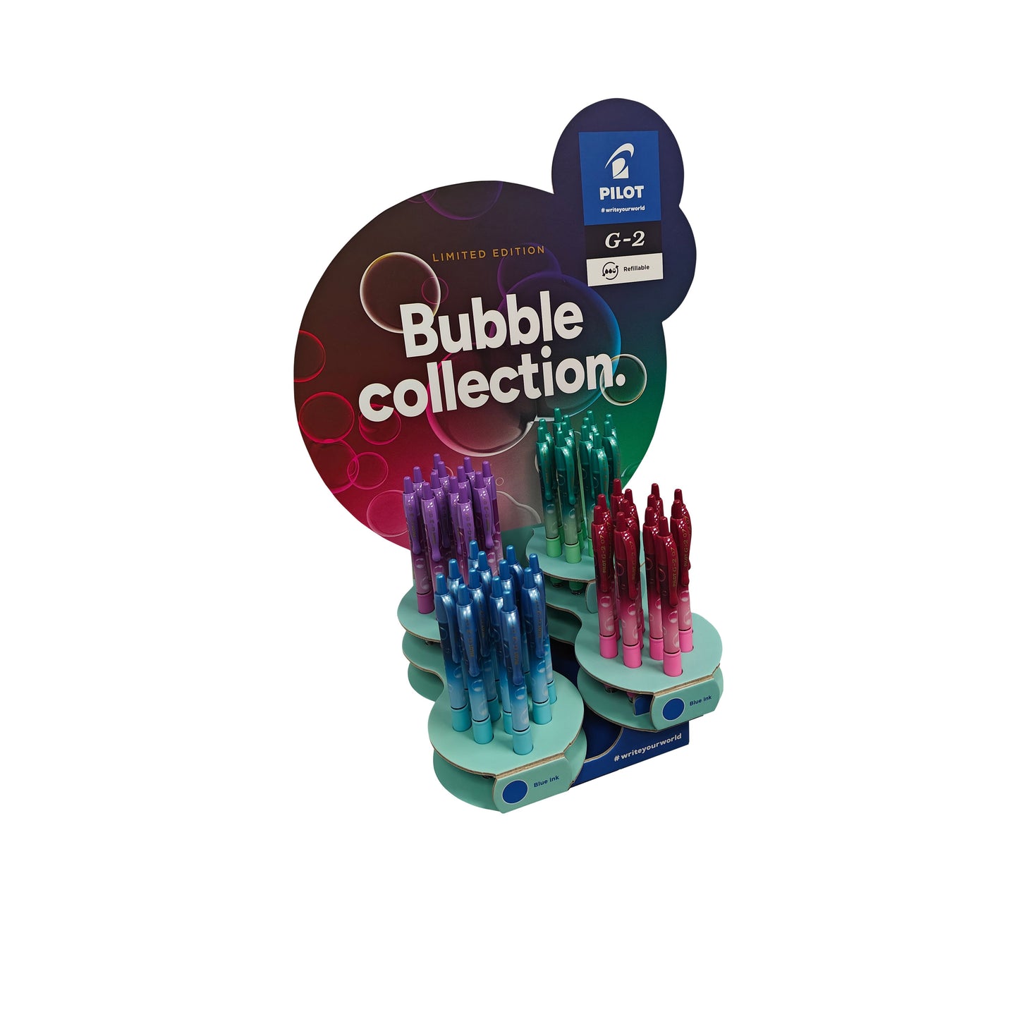 Pilot - Gelschrijver g-2 bubble assorti | 48 stuks