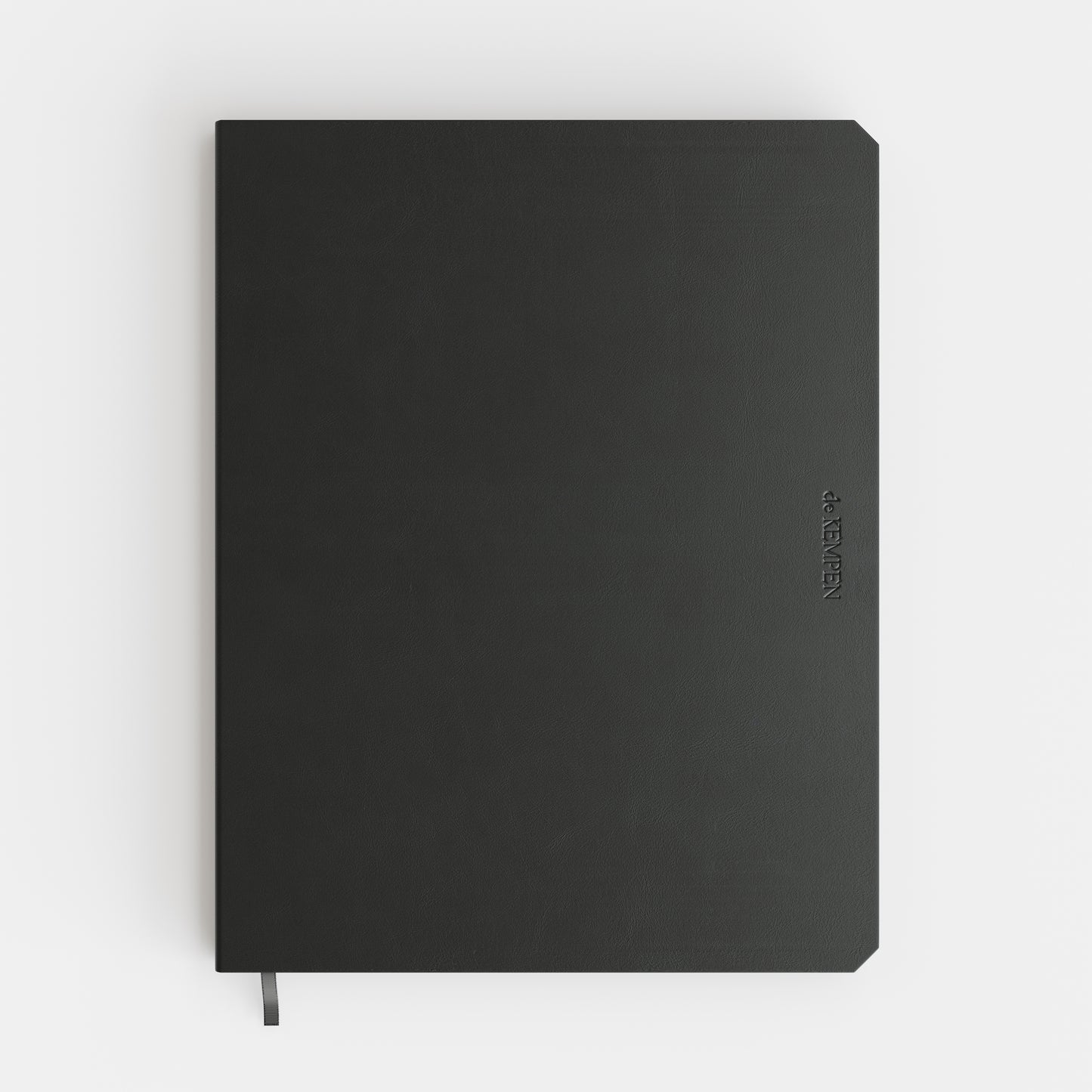 De KEMPEN - Cuaderno Ashblack 171x220mm en blanco 192 páginas 90gr negro