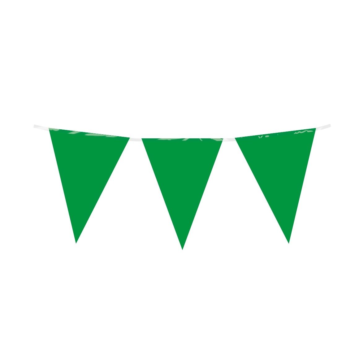 Office - Party flag pe green | 6 stuks
