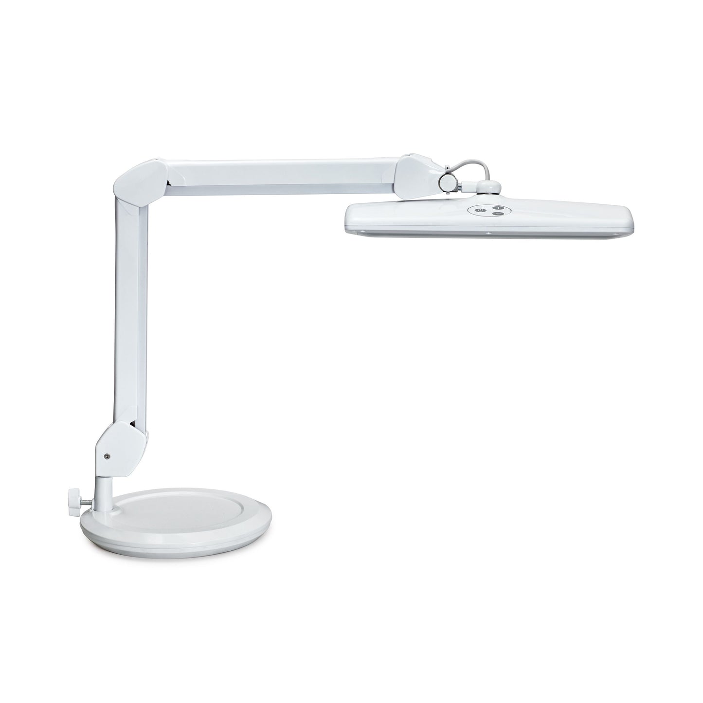Maul - Lampe de travail Intro LED dimmable sur socle blanc