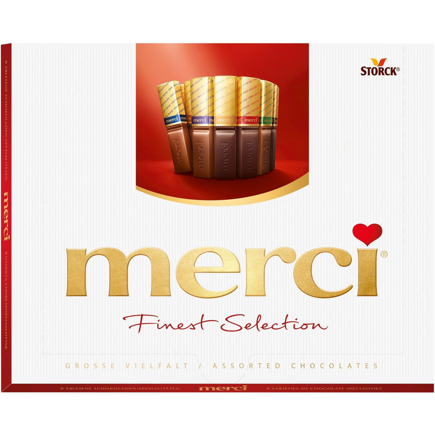 Merci - Chocolate mejor selección 250gr | 10 piezas