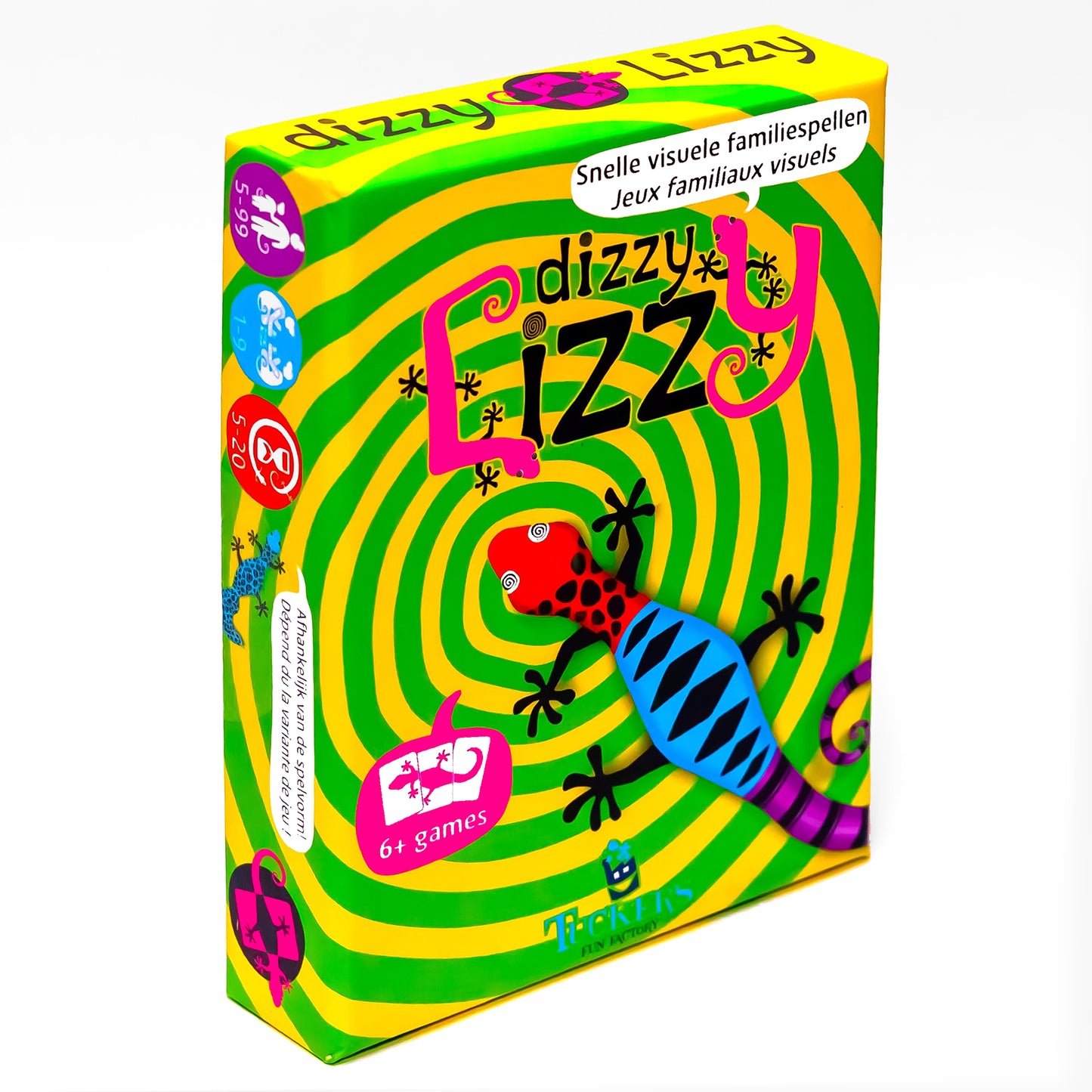 La fabbrica del divertimento di Tucker - Gioco Dizzy Lizzy