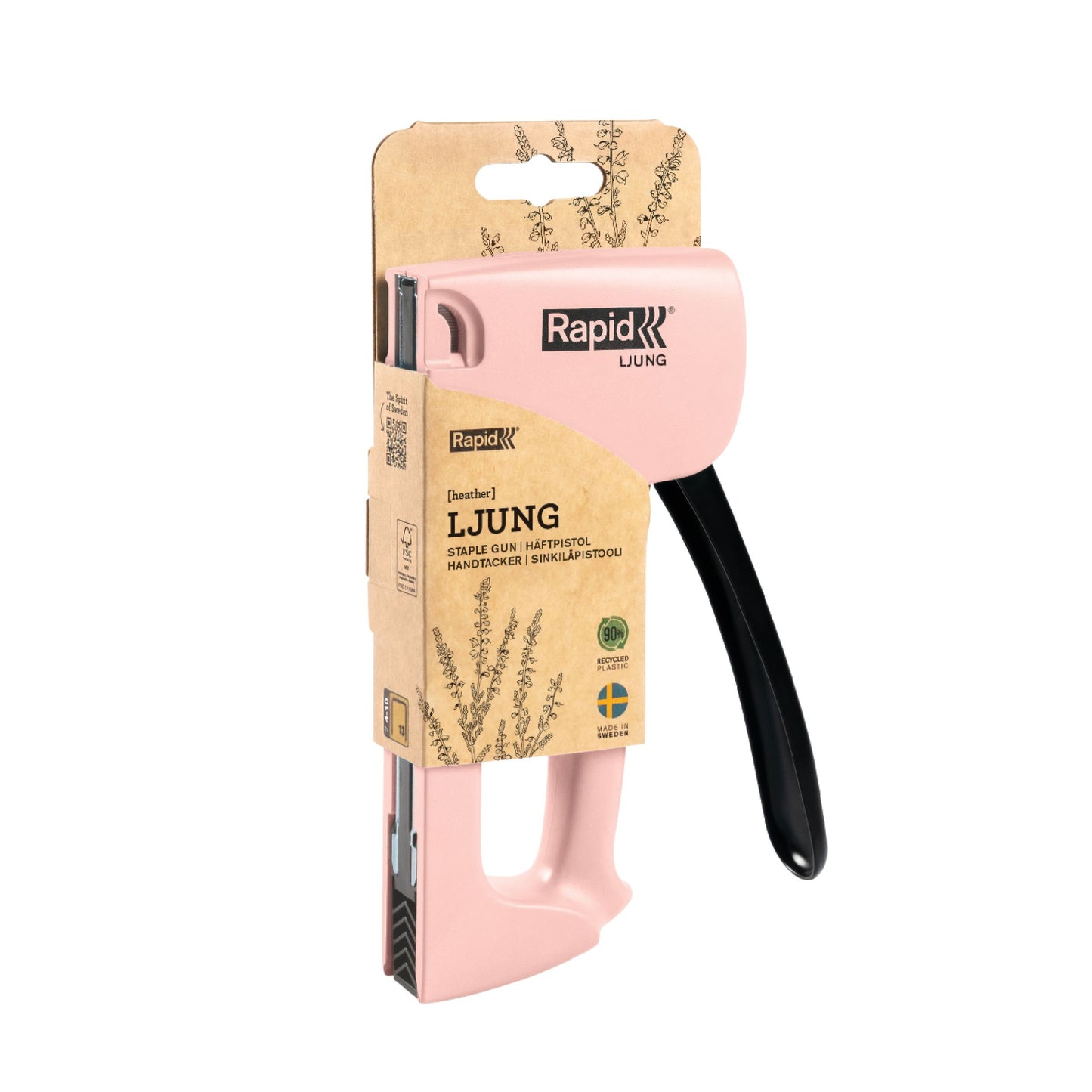 Rapid - Nietpistool r13 ljung 13/4-10 roze