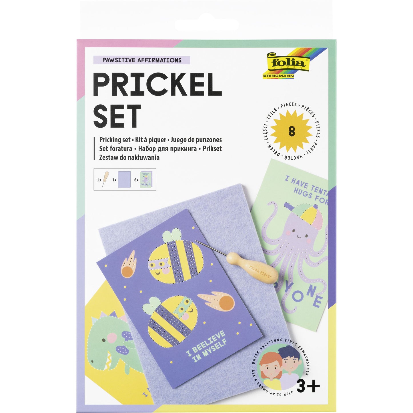 Folia Paper - Set di spille folia | 4 pezzi