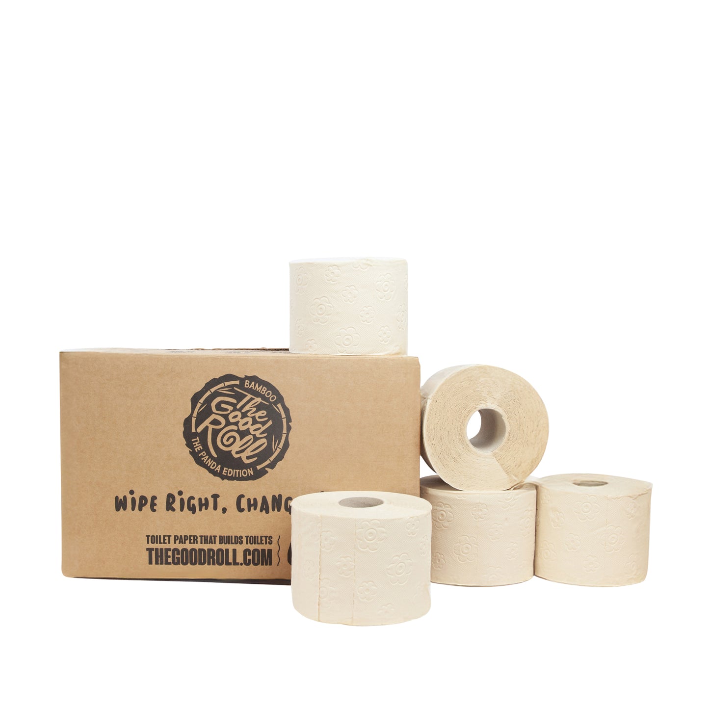 The Good Roll - Toilet paper tgr panda edition naked 3 layers 250 sheets