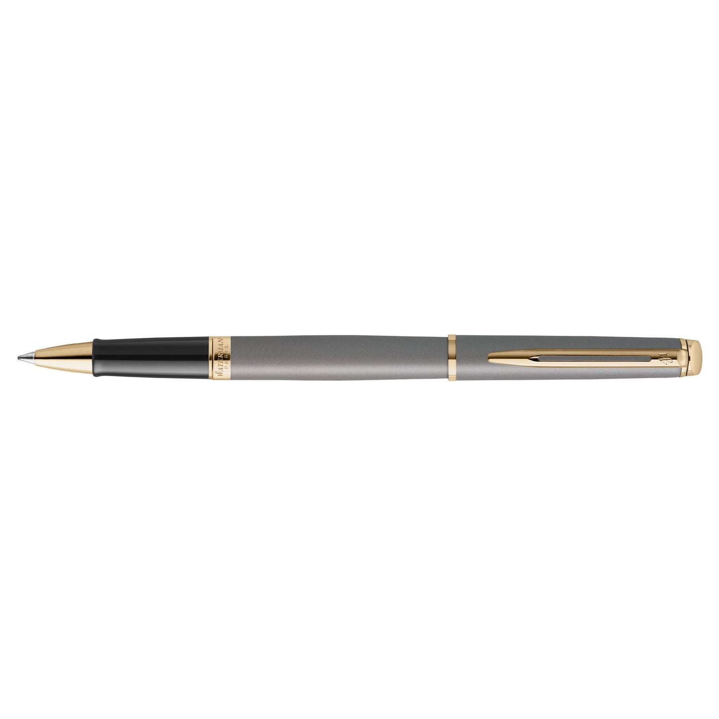 Waterman - Bolígrafo roller hemisp fashion gt f mtl gris