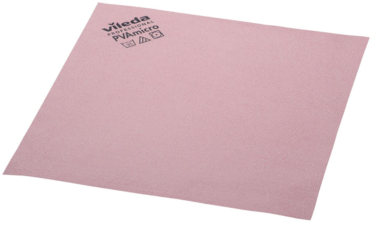 Vileda - Microfibre cloths Pro red 5 pieces