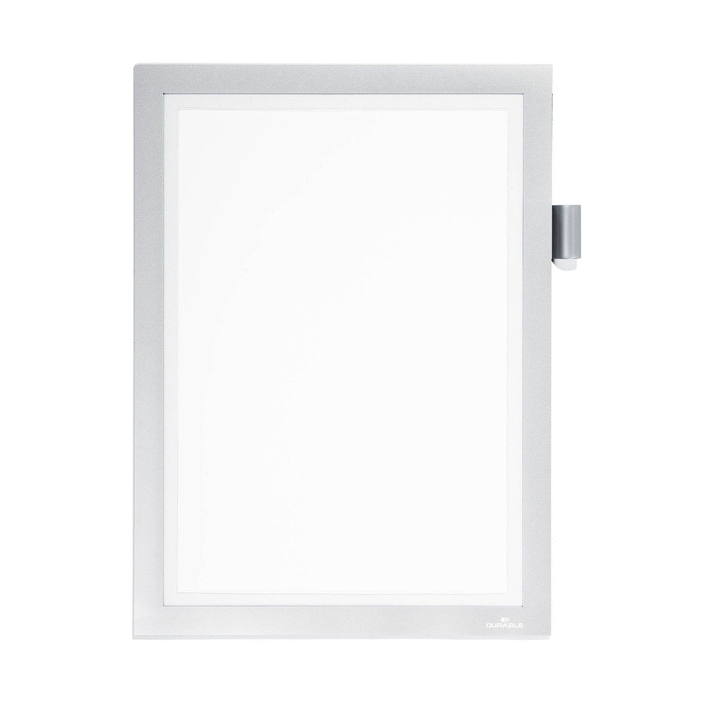 Durable - Duraframe 498923 Note A4 magnétique argent