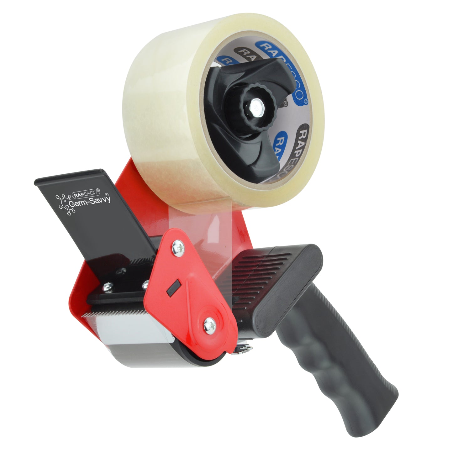 Rapesco - Verpakkingse dispenser Germ-Savvy 960 antibacterieel met transparante e zwart