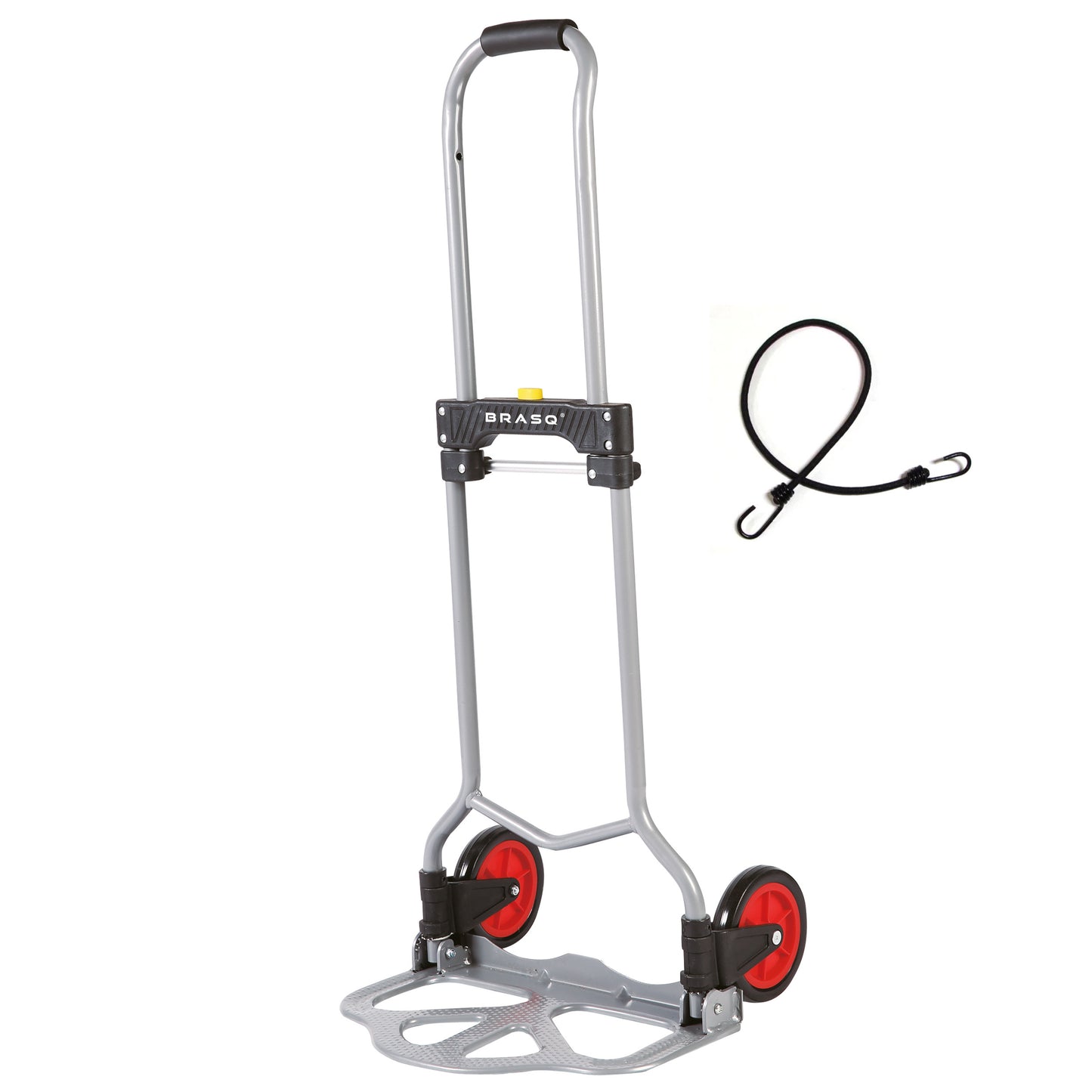 BRASQ - Carrello manuale inkl ht60 incl. ragno per bagagli 60 kg