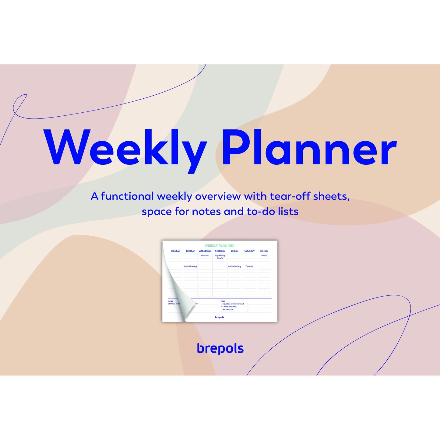 Brepols - Planner weekly planner a4 7d/1p