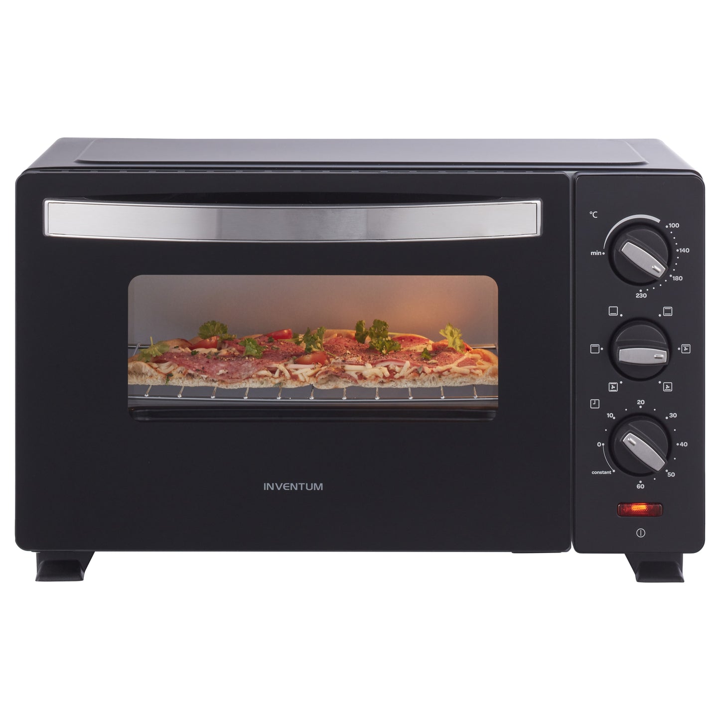 Inventum - Convection oven freestanding 20 liters black