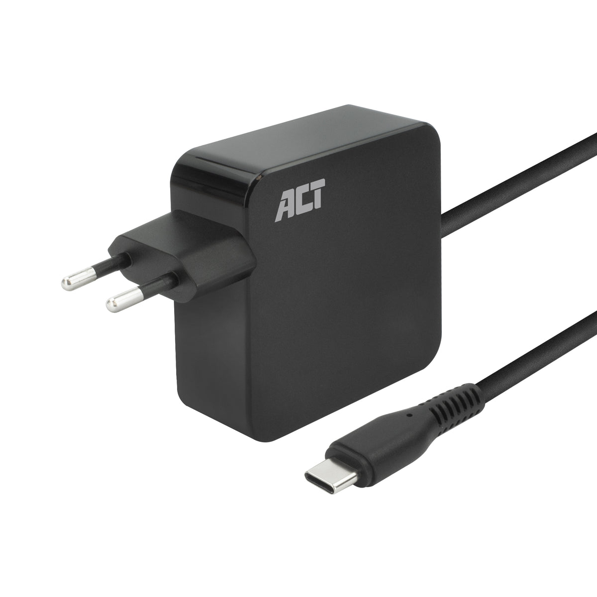ACT - USB-C laptoplader 65W met Power Delivery-profielen, 2 meter