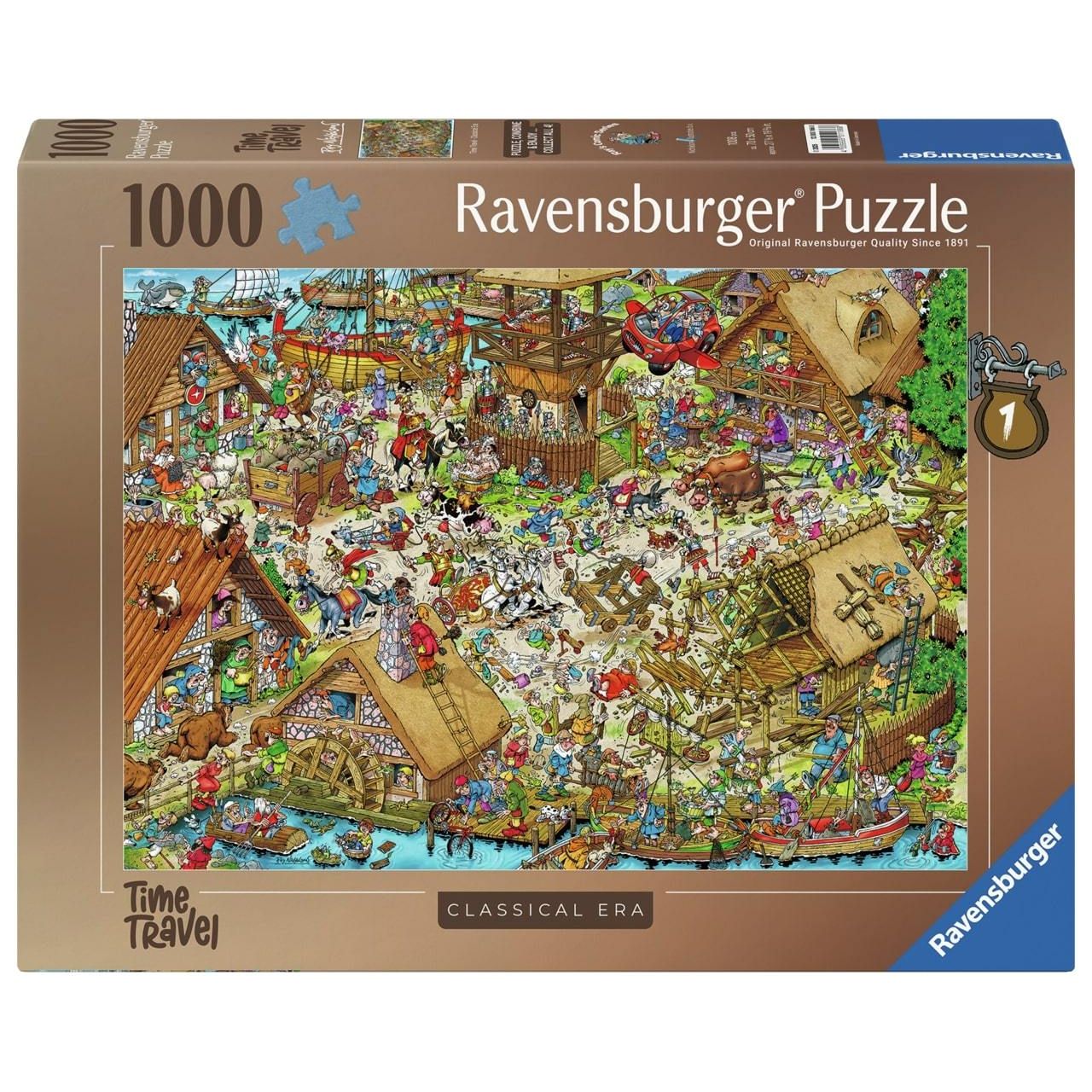 Ravensburger - Puzzle ray comic epoca classica 1000 pz