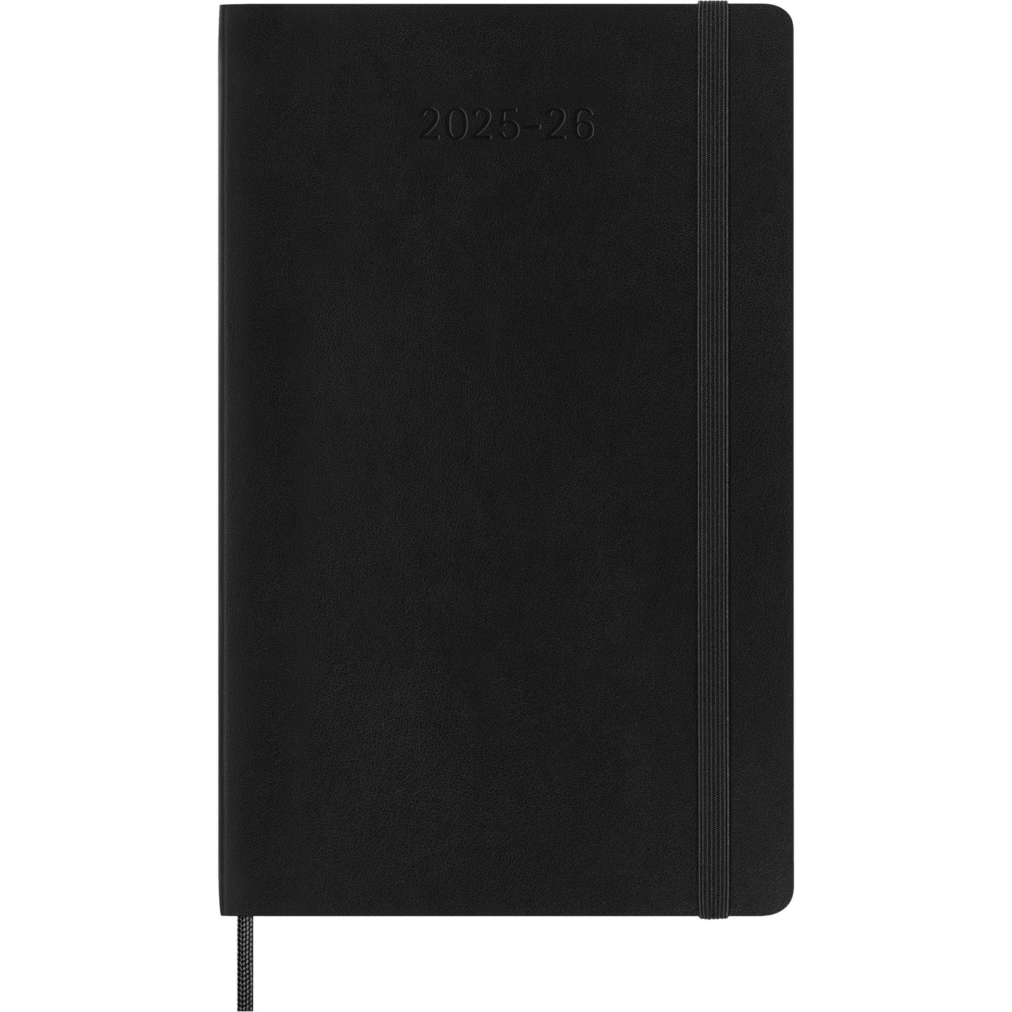 Moleskine - Ag25/26 msk piano settimana 7g/1p l sc nero