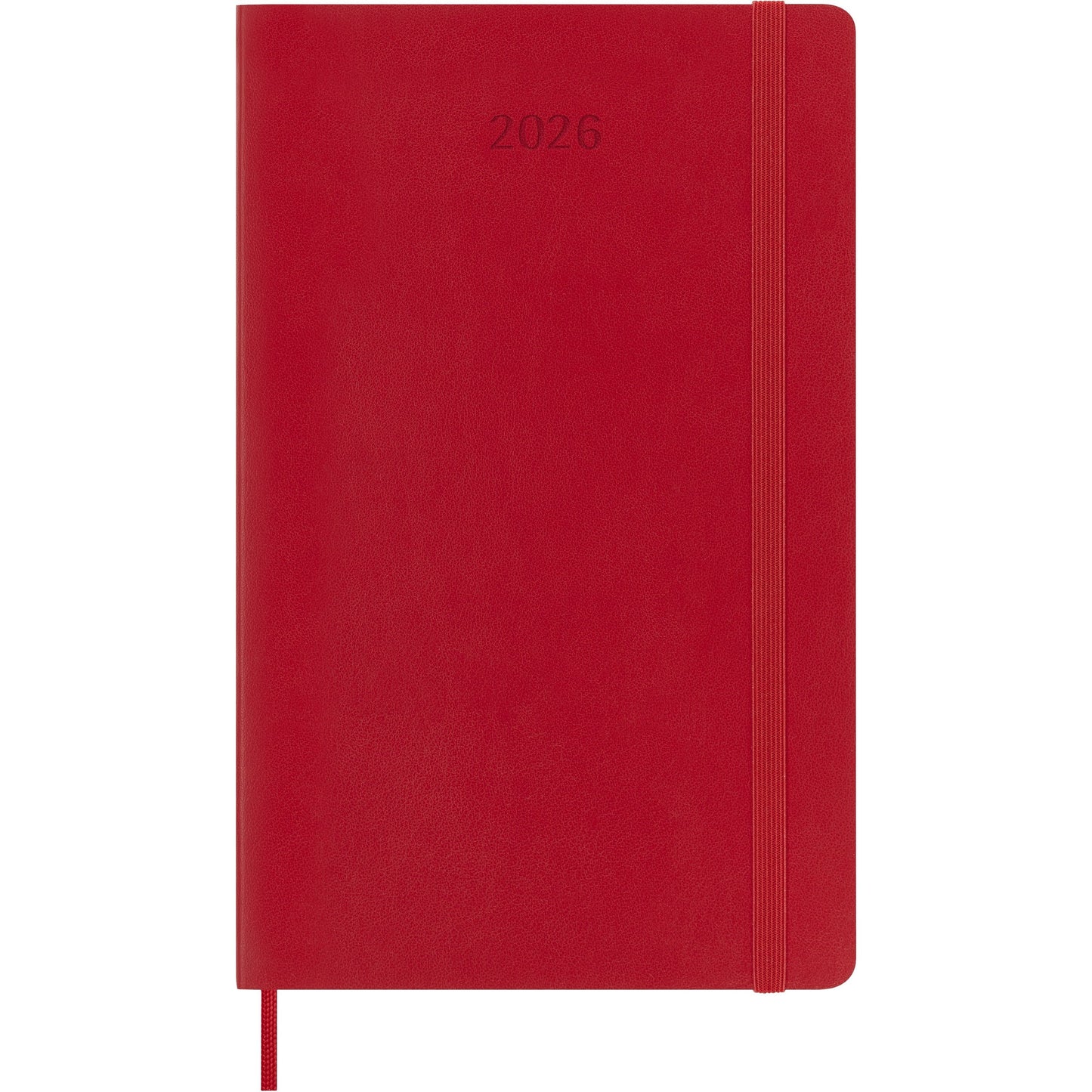 Moleskine - Agenda 2026 12M Planner Weekly 7dagen/1pagina large sc scarlet red