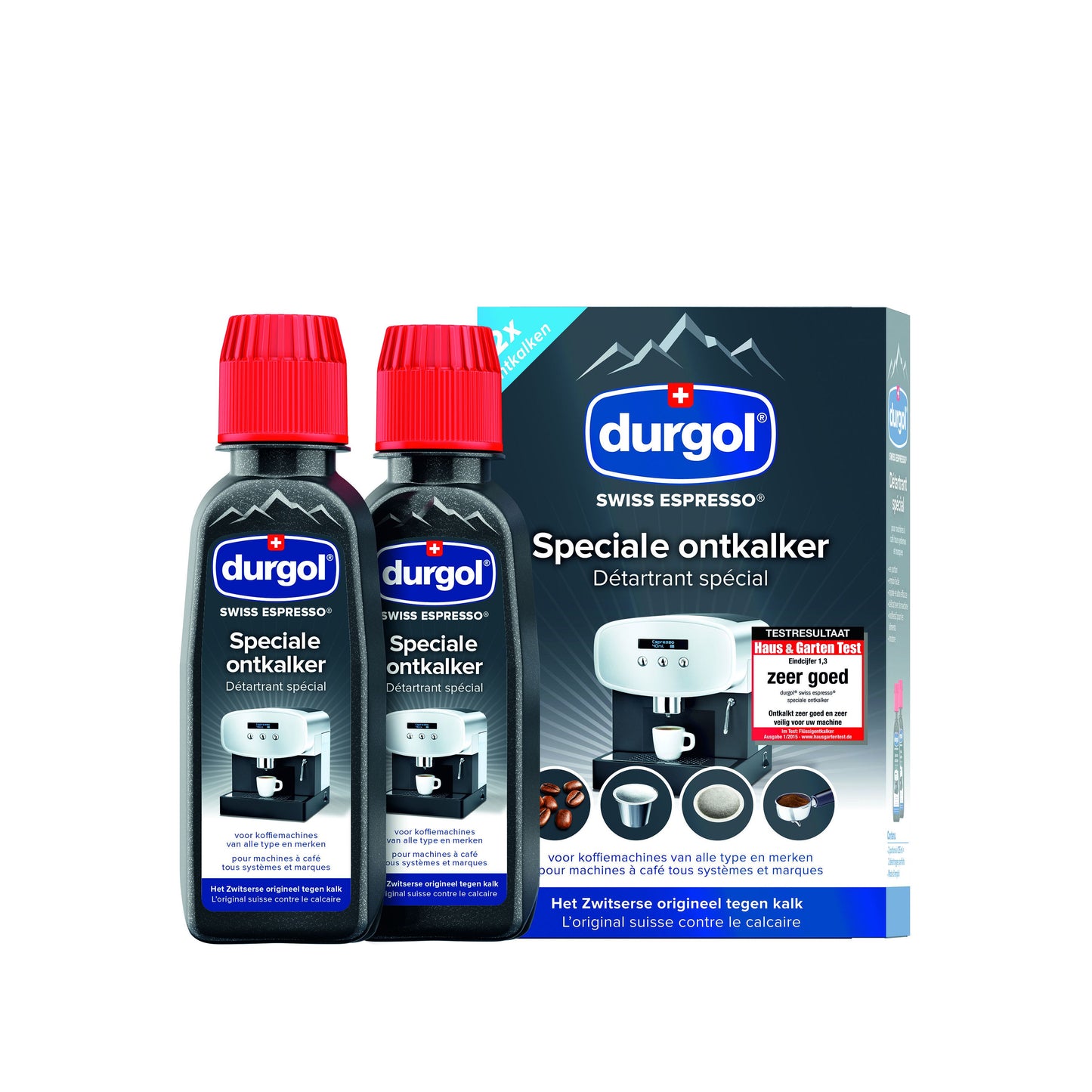 Durgol - Ontkalker swiss espresso 2x125 ml