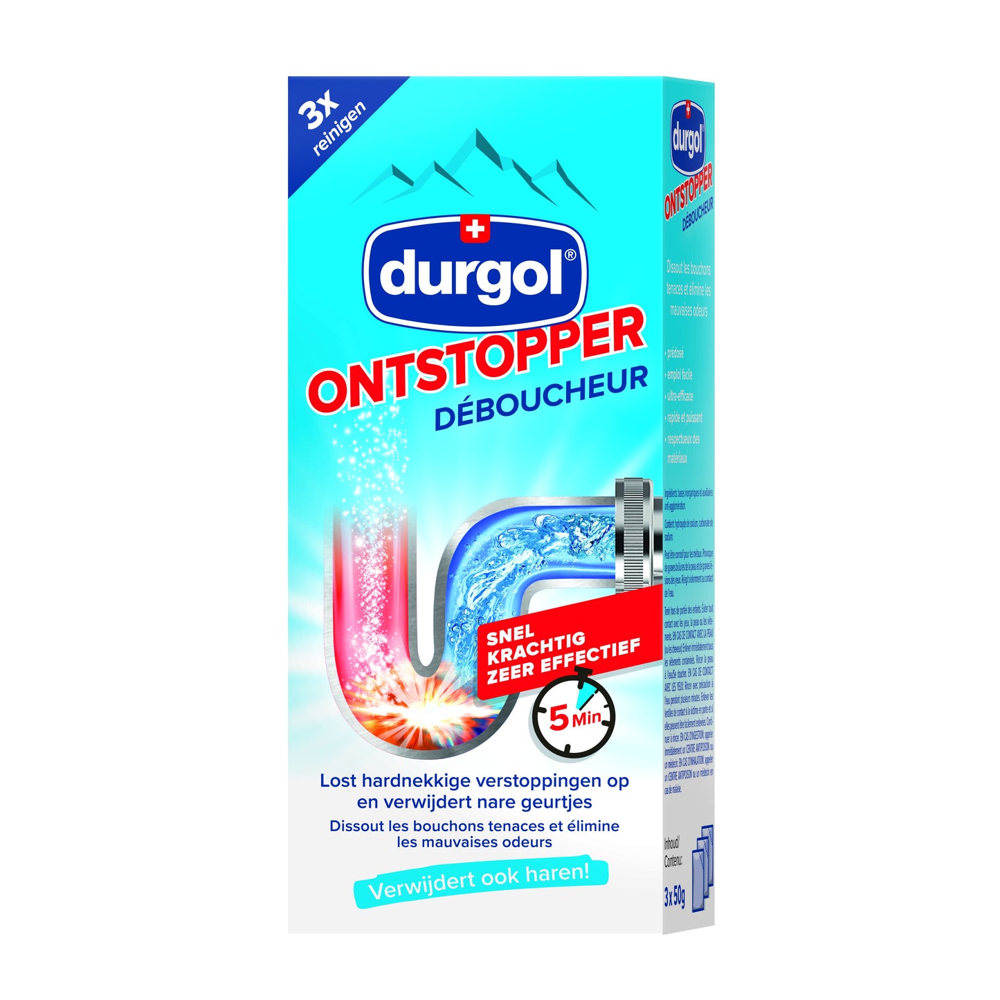 Durgol - Afvoerontstopper poeder 50 gram