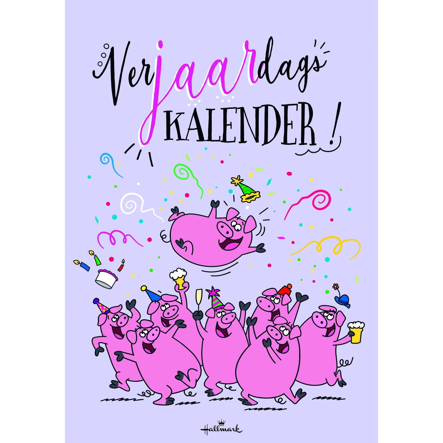 Hallmark - Verjaardagskalender kort leo immerzeel 21x30