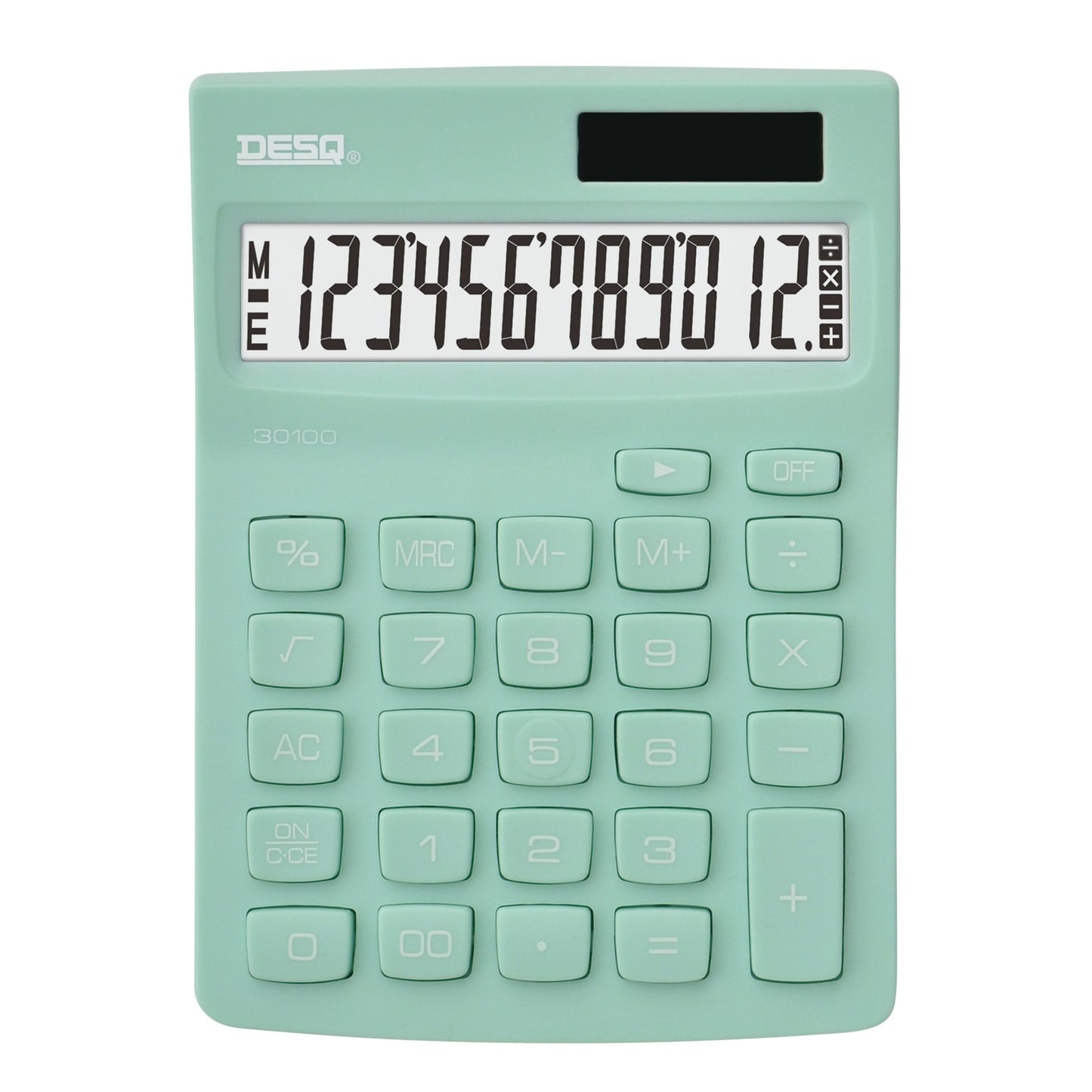Desq - Rekenmachine compact mint | 10 stuks