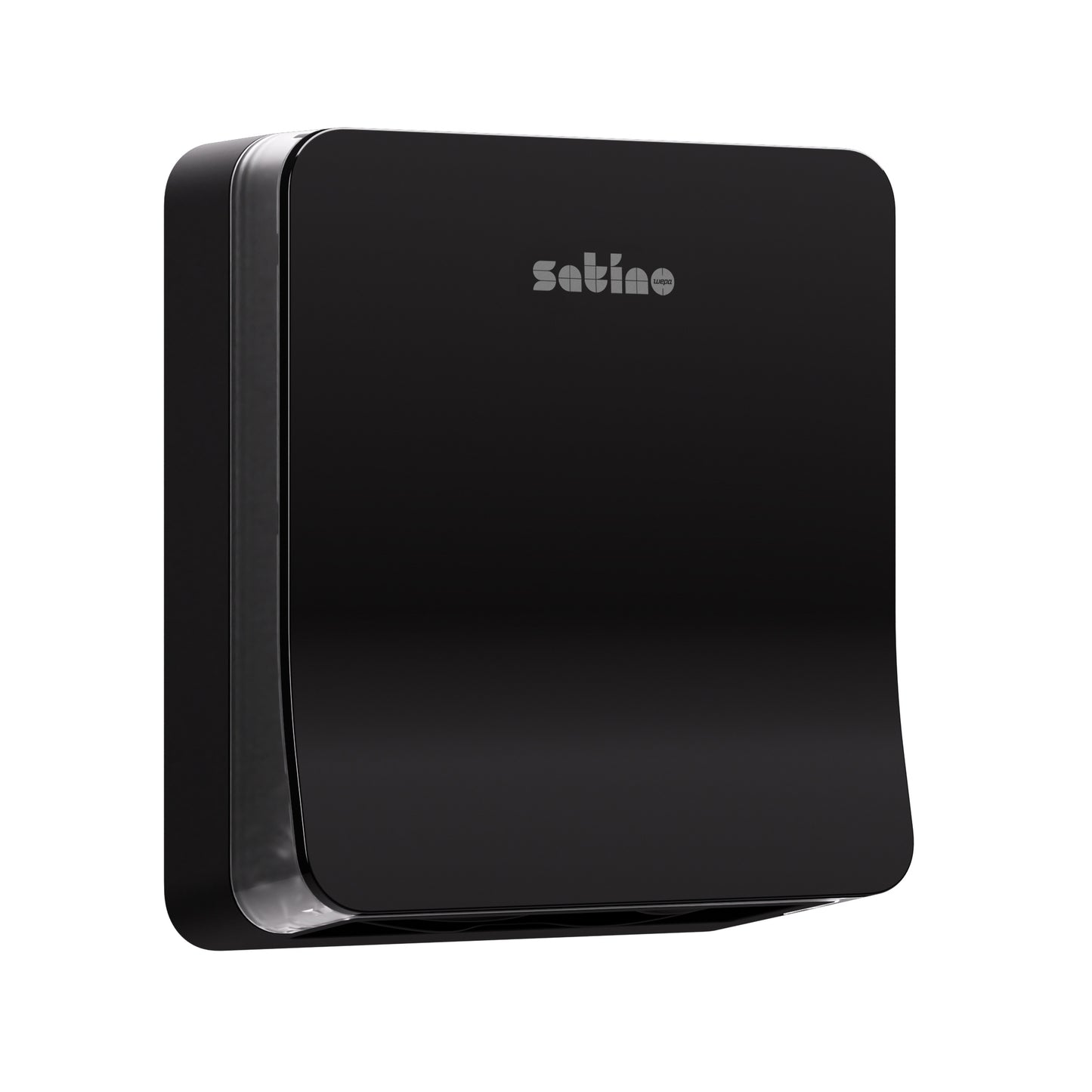 Satino by WEPA - Handdoekdispenser Satino PT2 Hyginity S zwart 333413