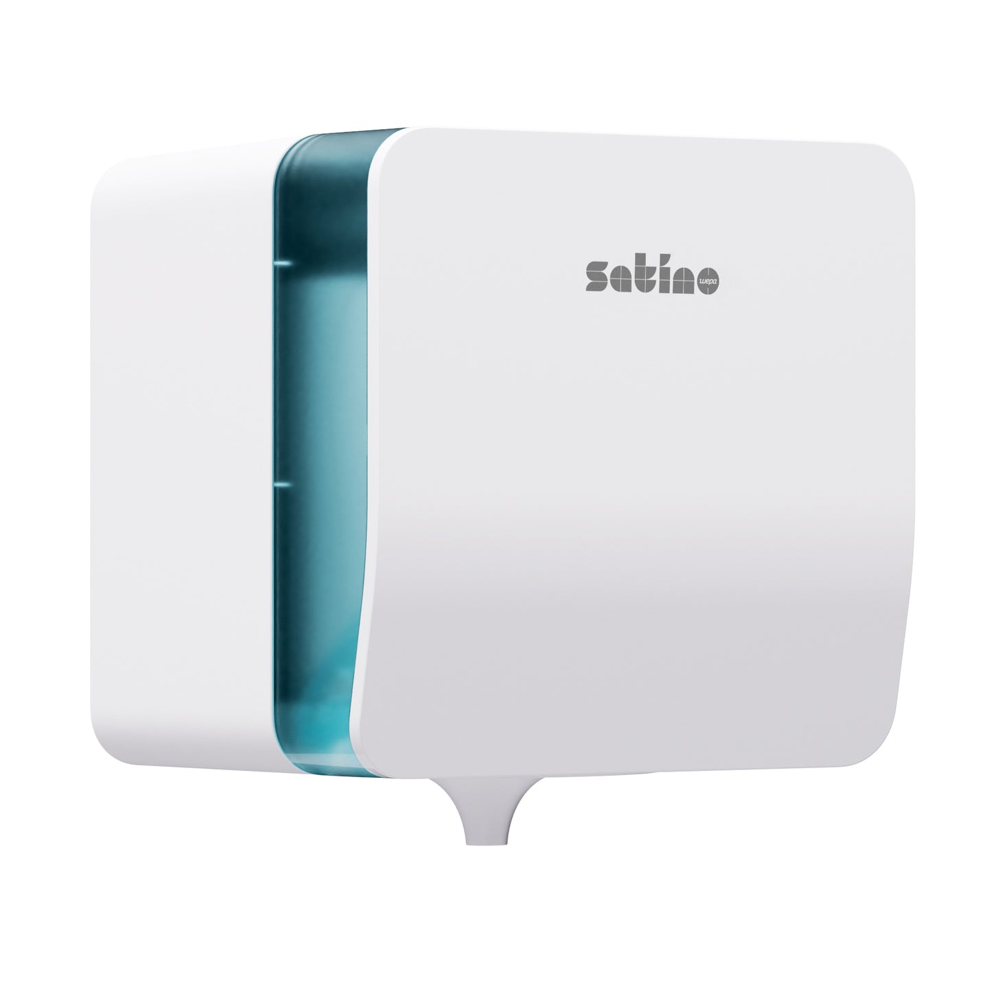 Satino by WEPA - Poetspapierdispenser Satino CF1 Hyginity Plus medium wit 333416