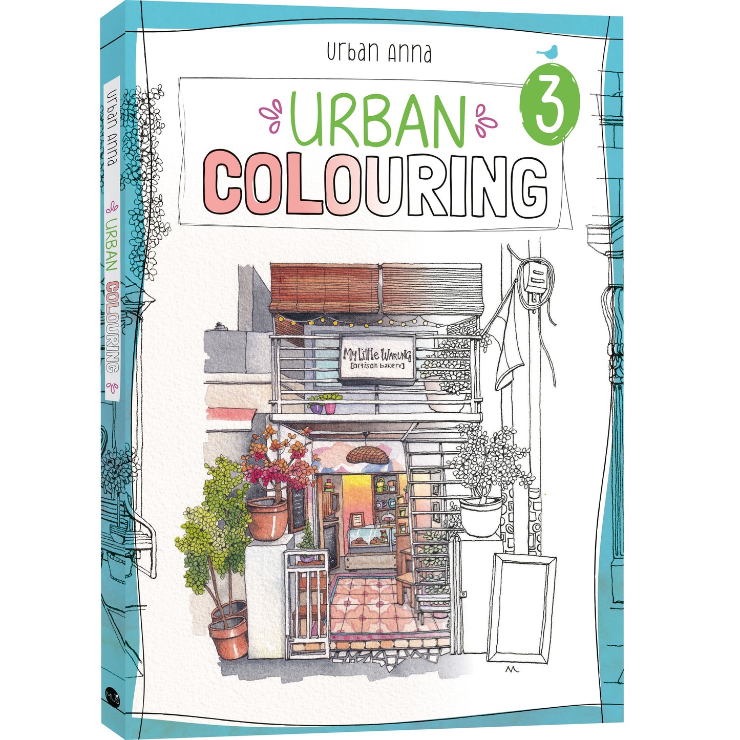 Urban Anna - Kleurboek mus urban colouring 3
