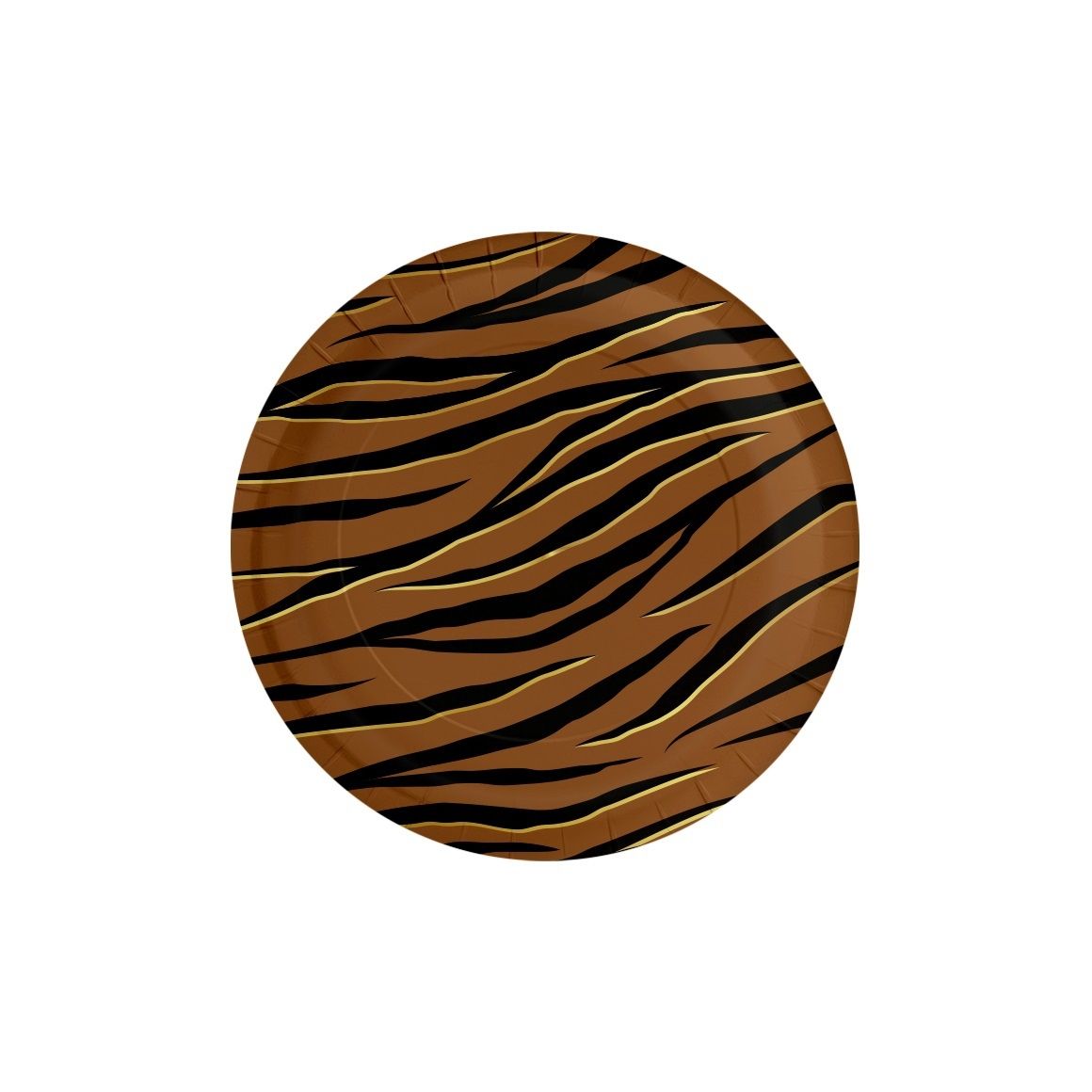Bruna office - Plates Tiger Safari | 6 stuks