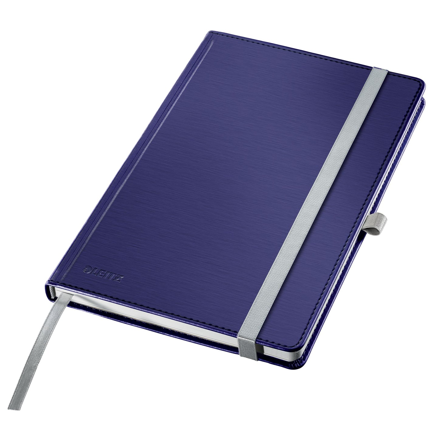 Leitz - Notitieboek Style A5 lijn 160 pagina's 100gr blauw | 5 stuks