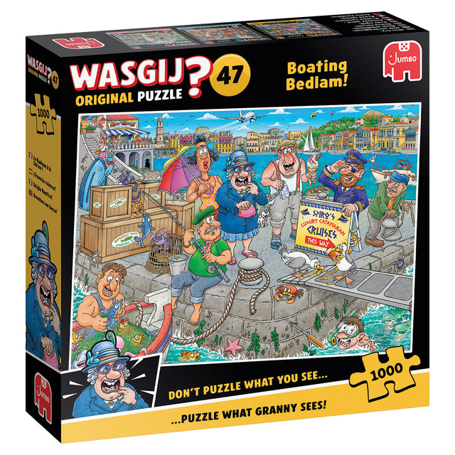 Wasgij - Puzzle Original 47 ¡Al barco! 1000 piezas