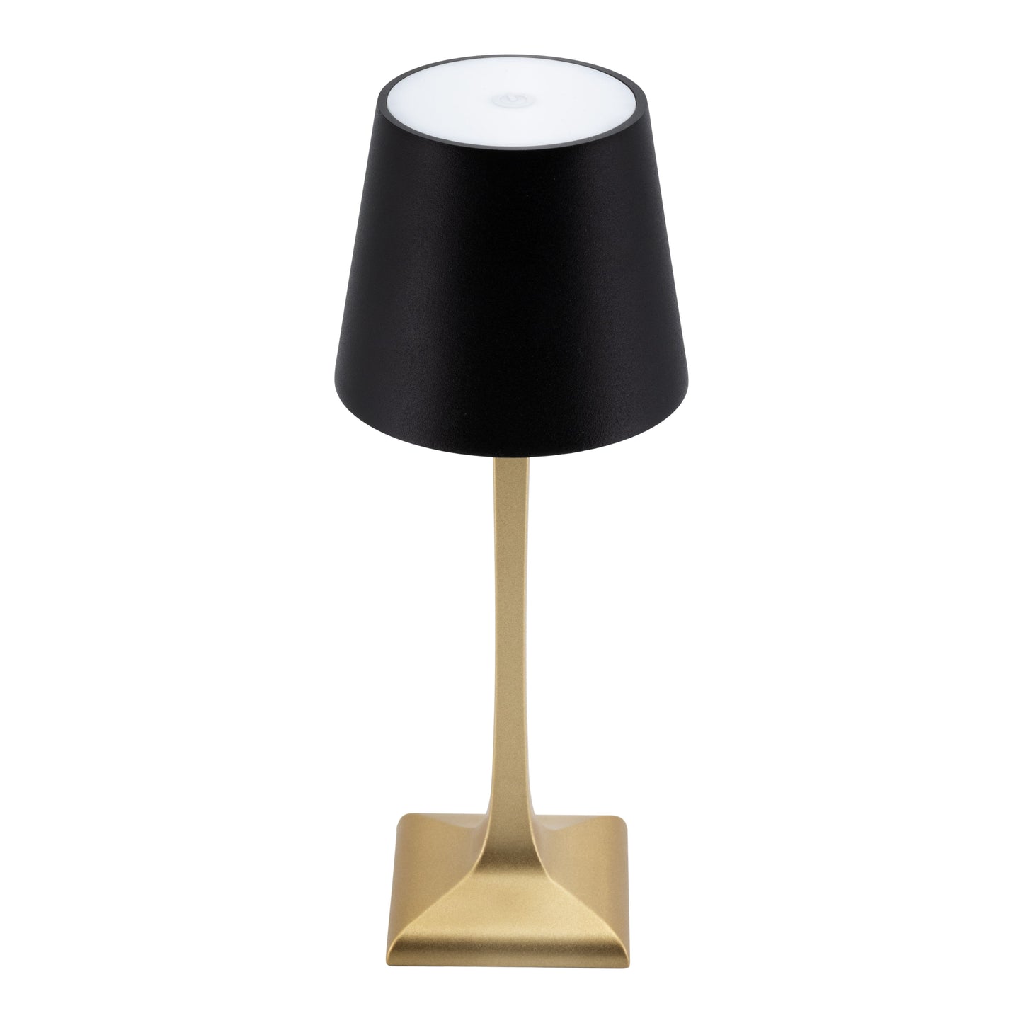 Securit - Lampada da tavolo roma LED opl dimmerabile nero-oro