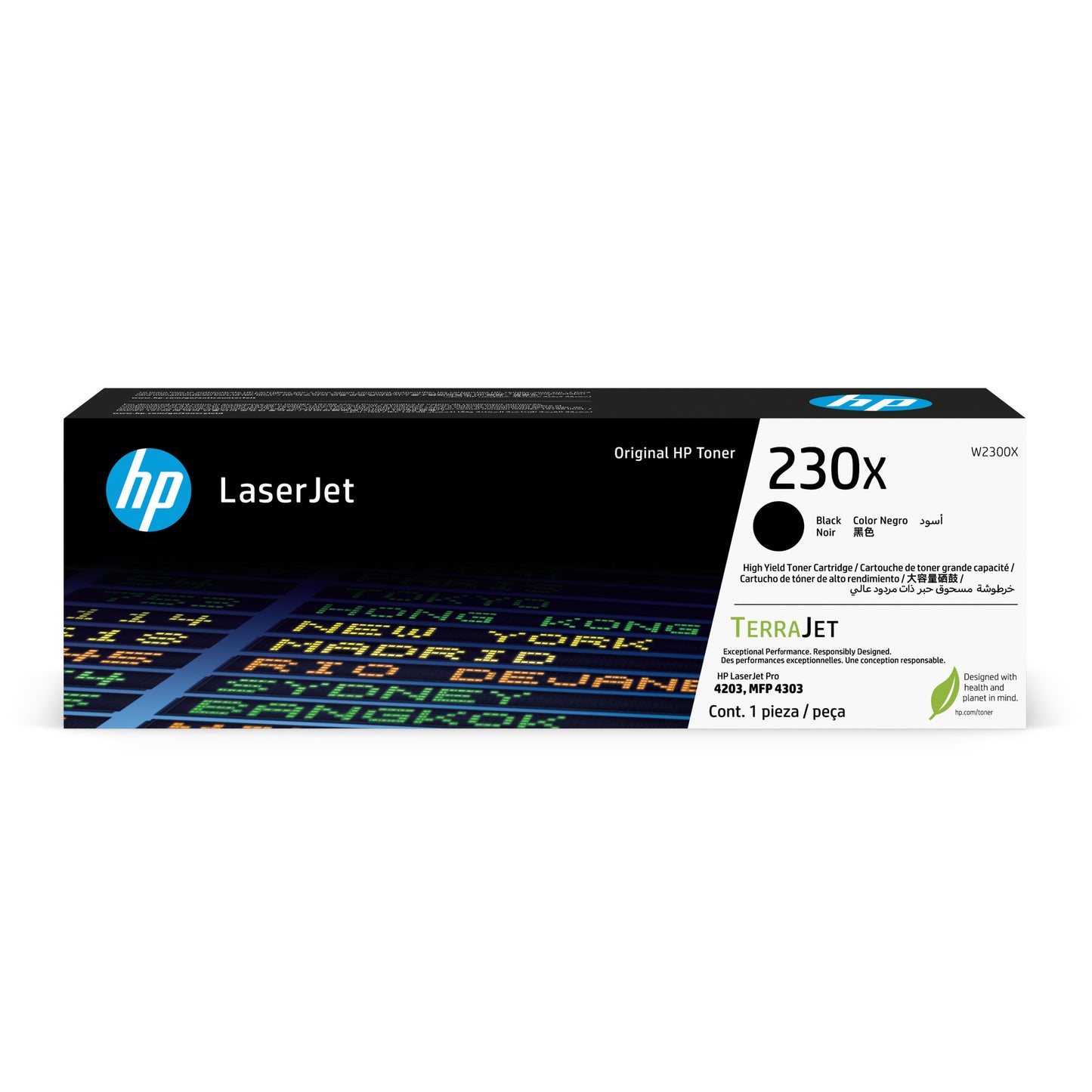 HP - Tonercartridge w2300x 230x zwart