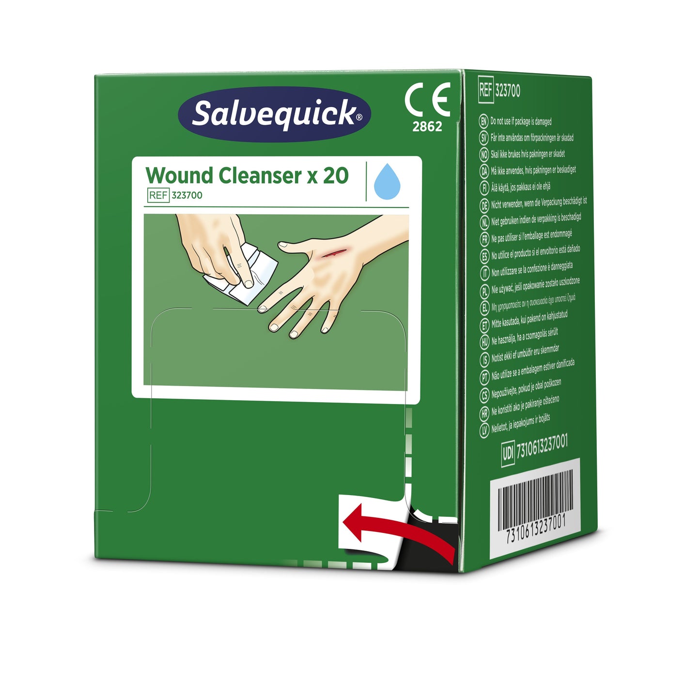 Salvequick - Wondreinigingsdoekjes 20st