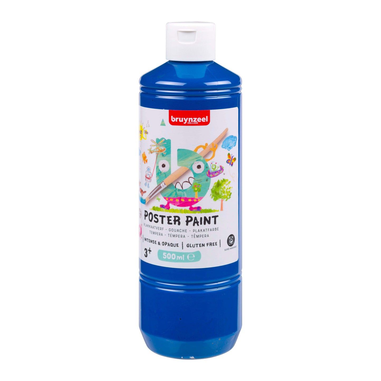 Bruynzeel - Pintura para carteles bote 500ml azul intenso