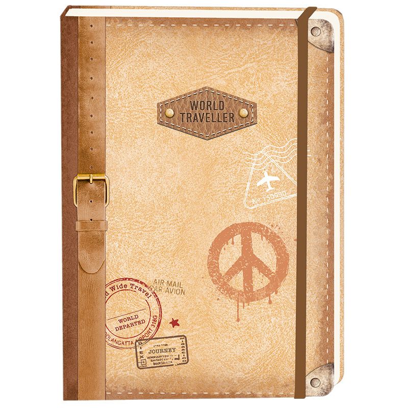 Office - Cuaderno de viaje a5 línea 92 páginas sc