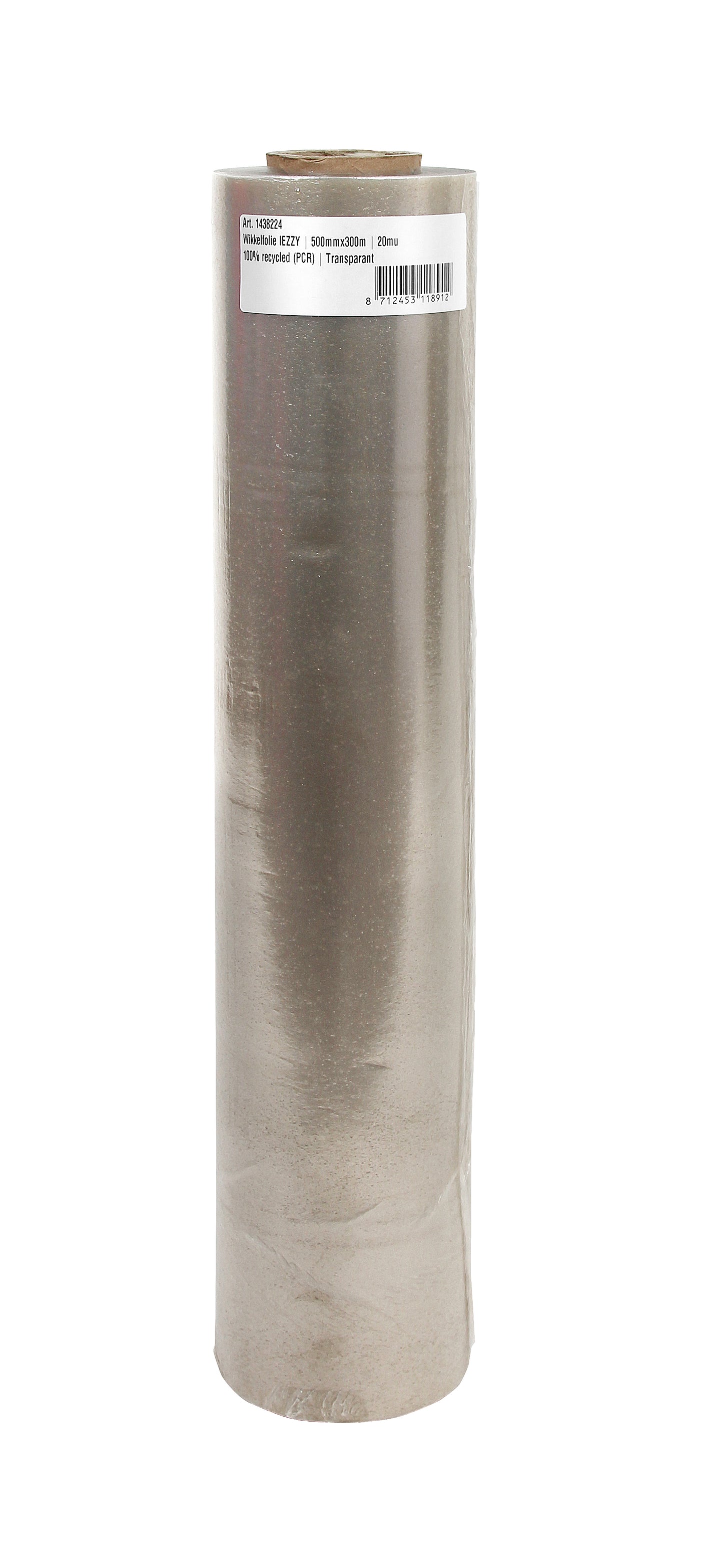 IEZZY - Wikkelfolie 500mmx300m 20mu 100 recy trans.