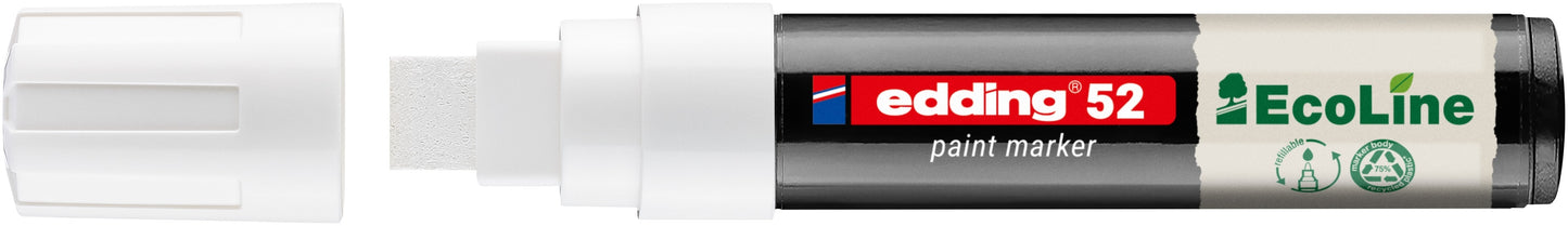 Edding - Paintmarker 52 eco wasserbasiert 4-15mm weiß