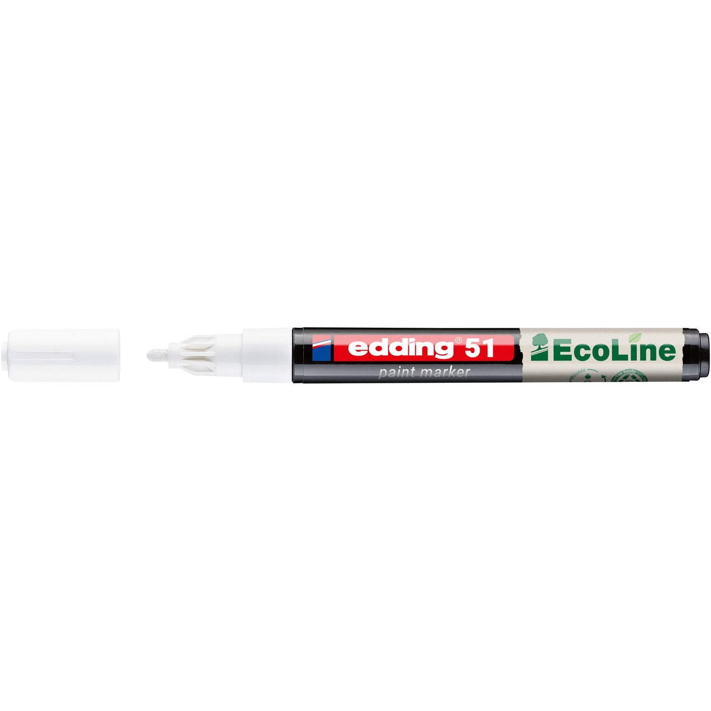 Edding - Paintmarker 51 eco water based 1-2mm white