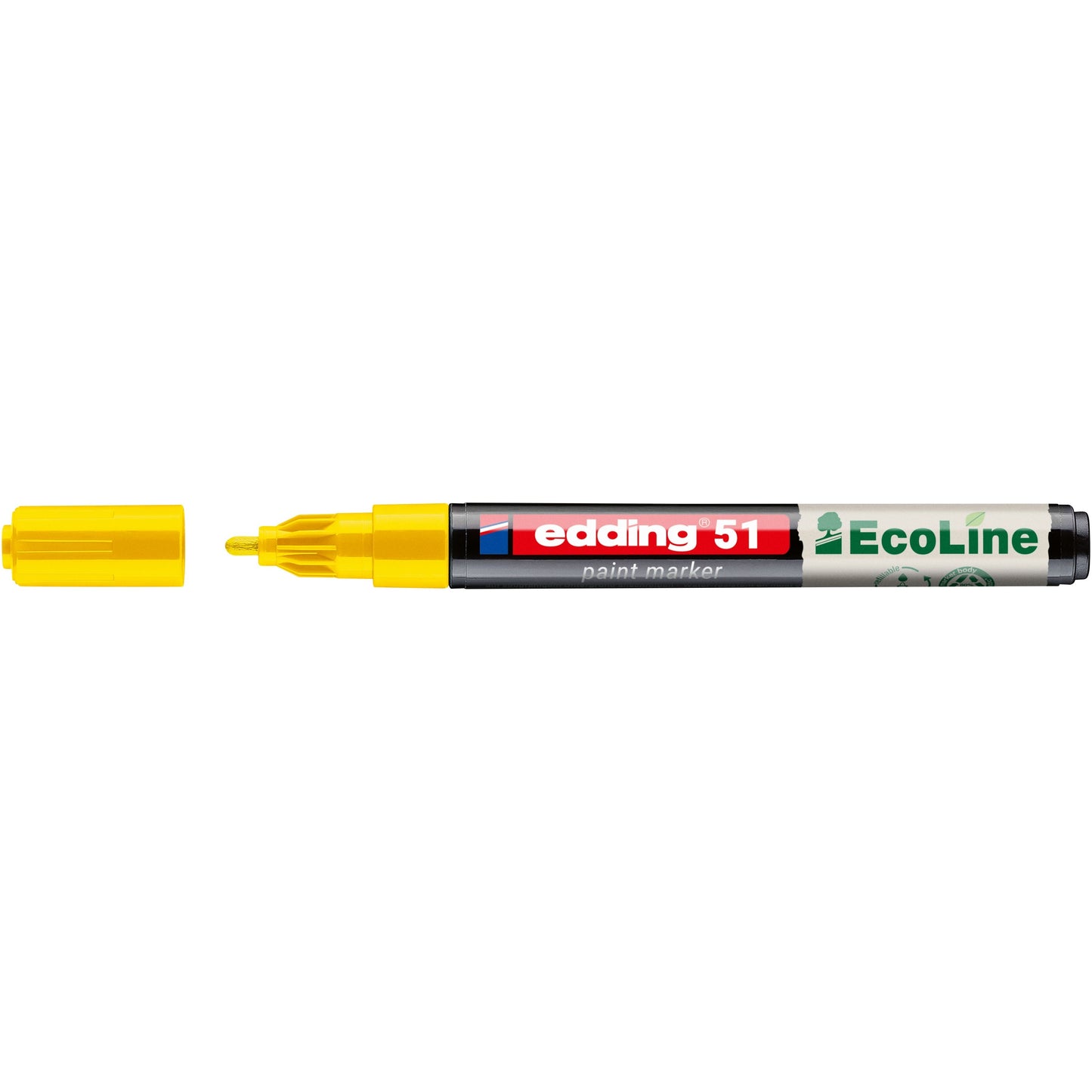 Edding - Paintmarker 51 Eco auf Wasserbasis 1-2mm gelb