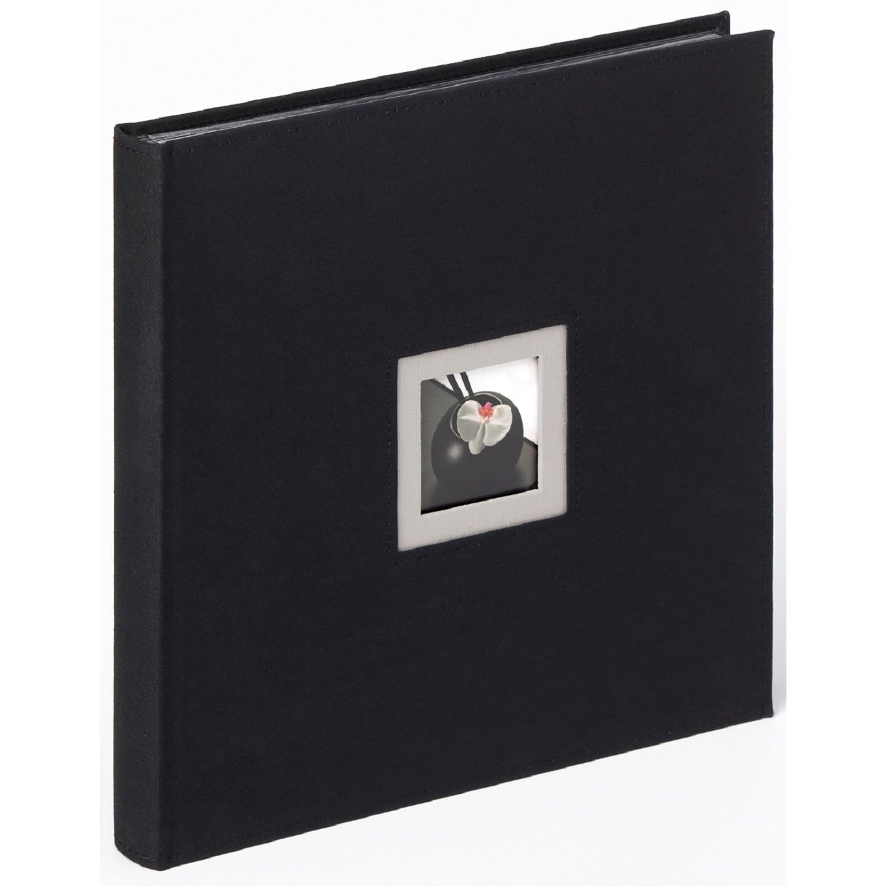 Walther Design - Photo album design black white 30x30cm black