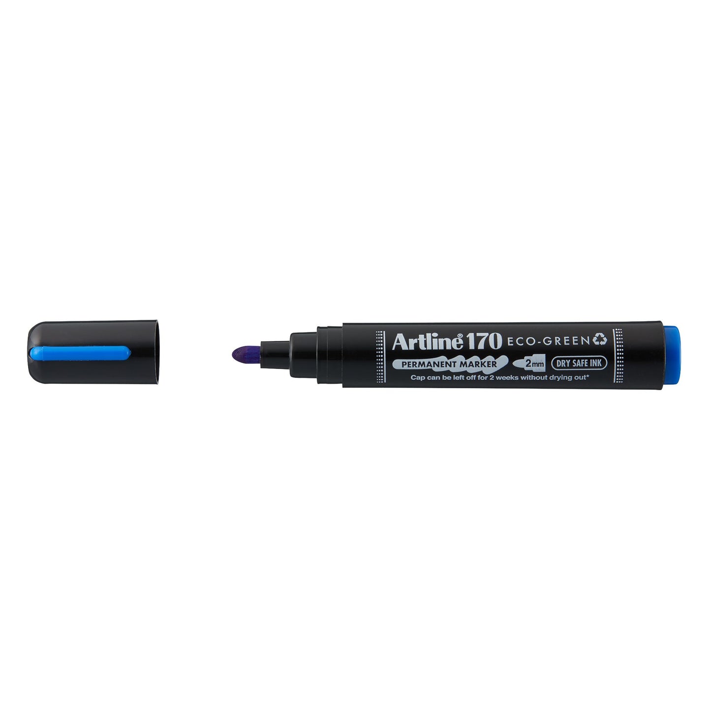 Artline - Permanent marker 170 eco round m blue | 12 pieces