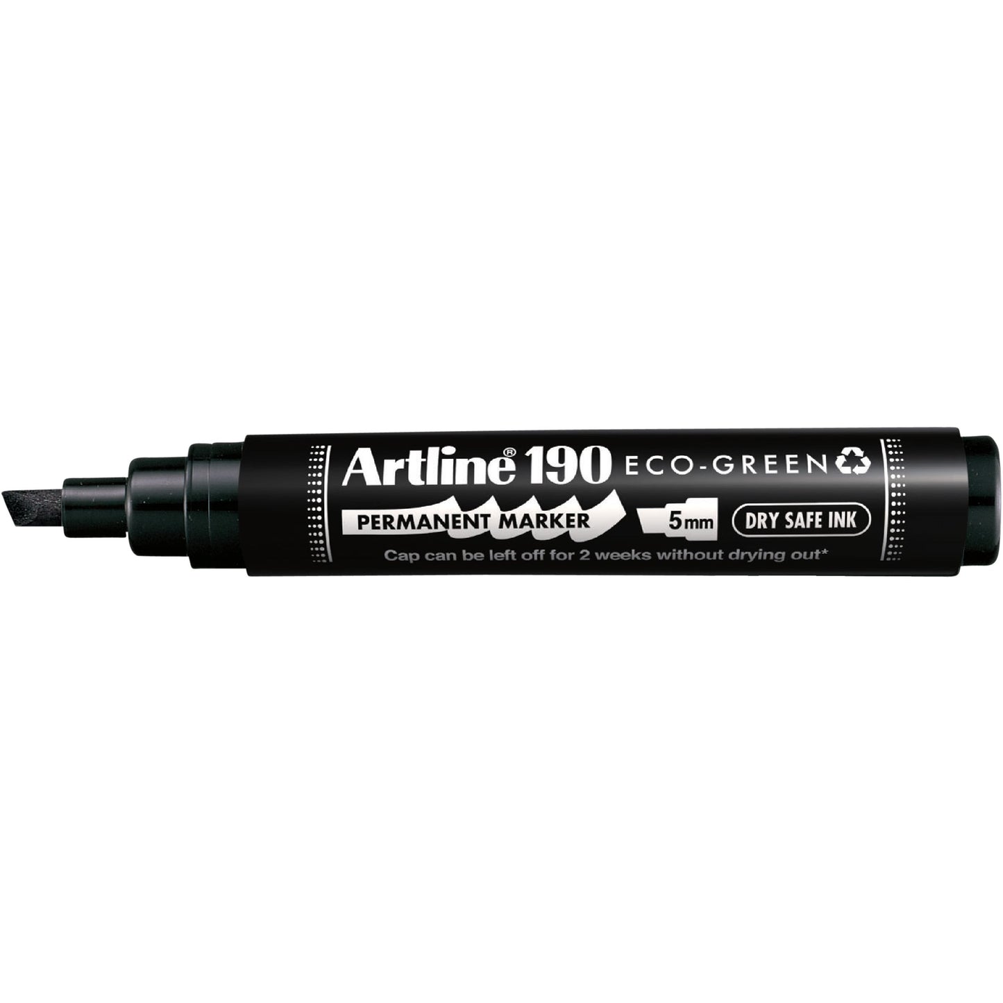 Artline - Permanent marker 190 eco schuin 2-5mm zw
