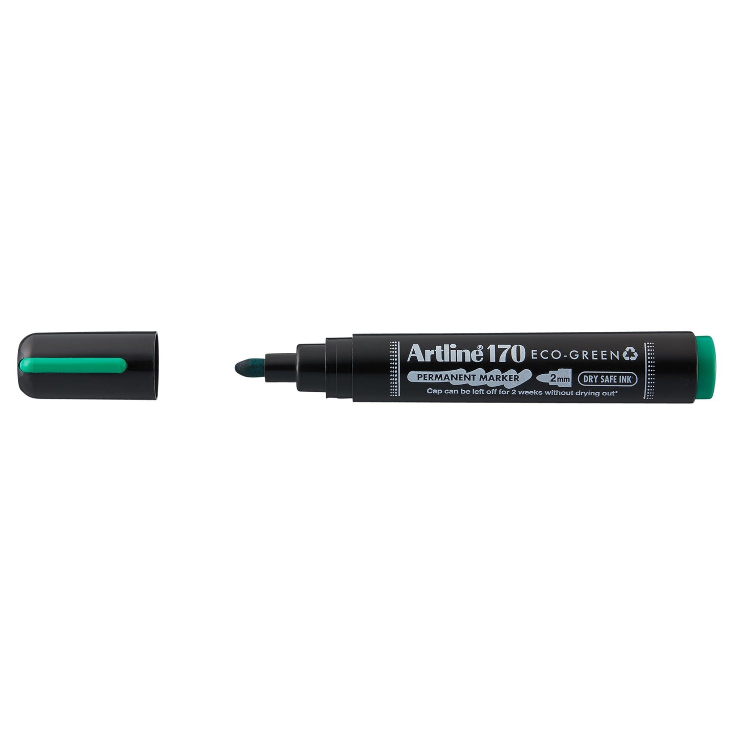 Artline - Pennarello indelebile 170 eco tondo mt verde