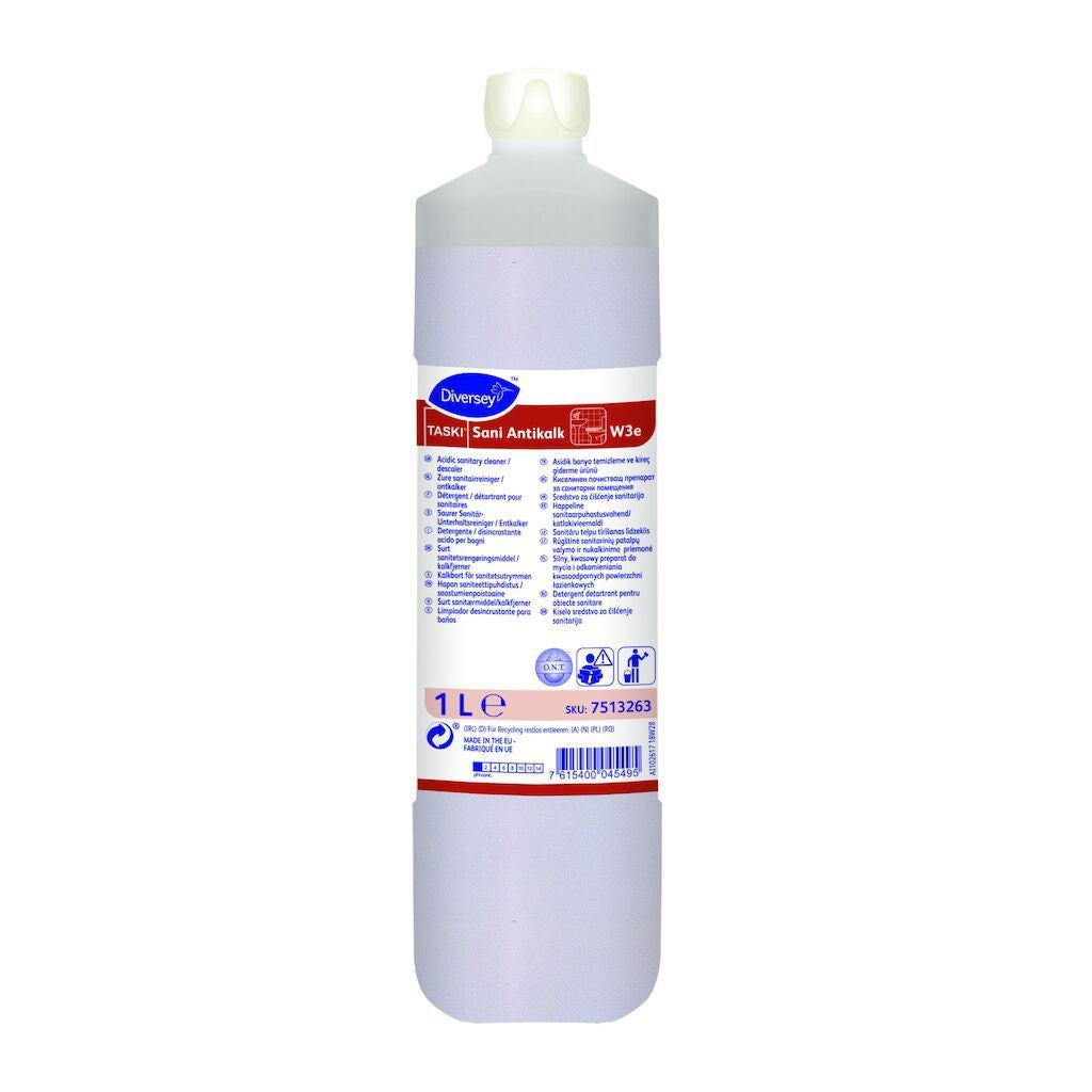 Taski - Sanitairreiniger sani antikalk w3e 1 liter | 6 stuks
