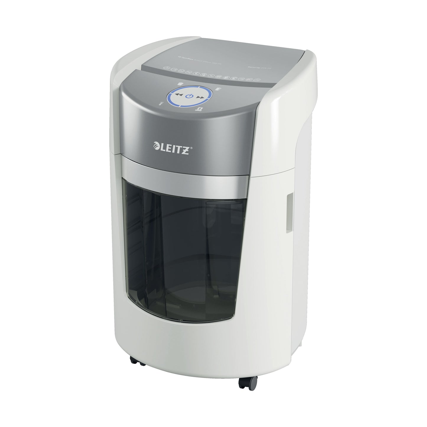 Leitz - Distruggidocumenti iq ottimalix 350 ufficio stretto