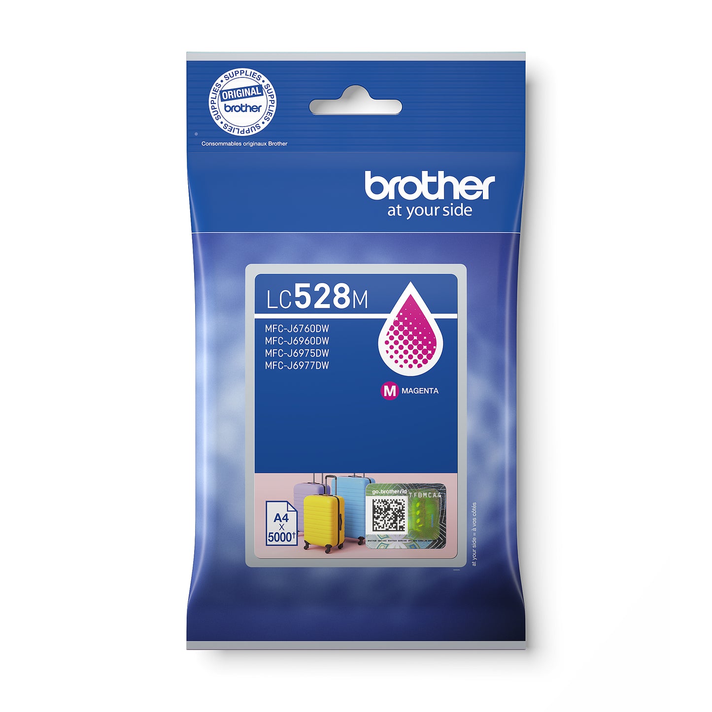 Brother - Inktcartridge lc-528m rood | 5 stuks