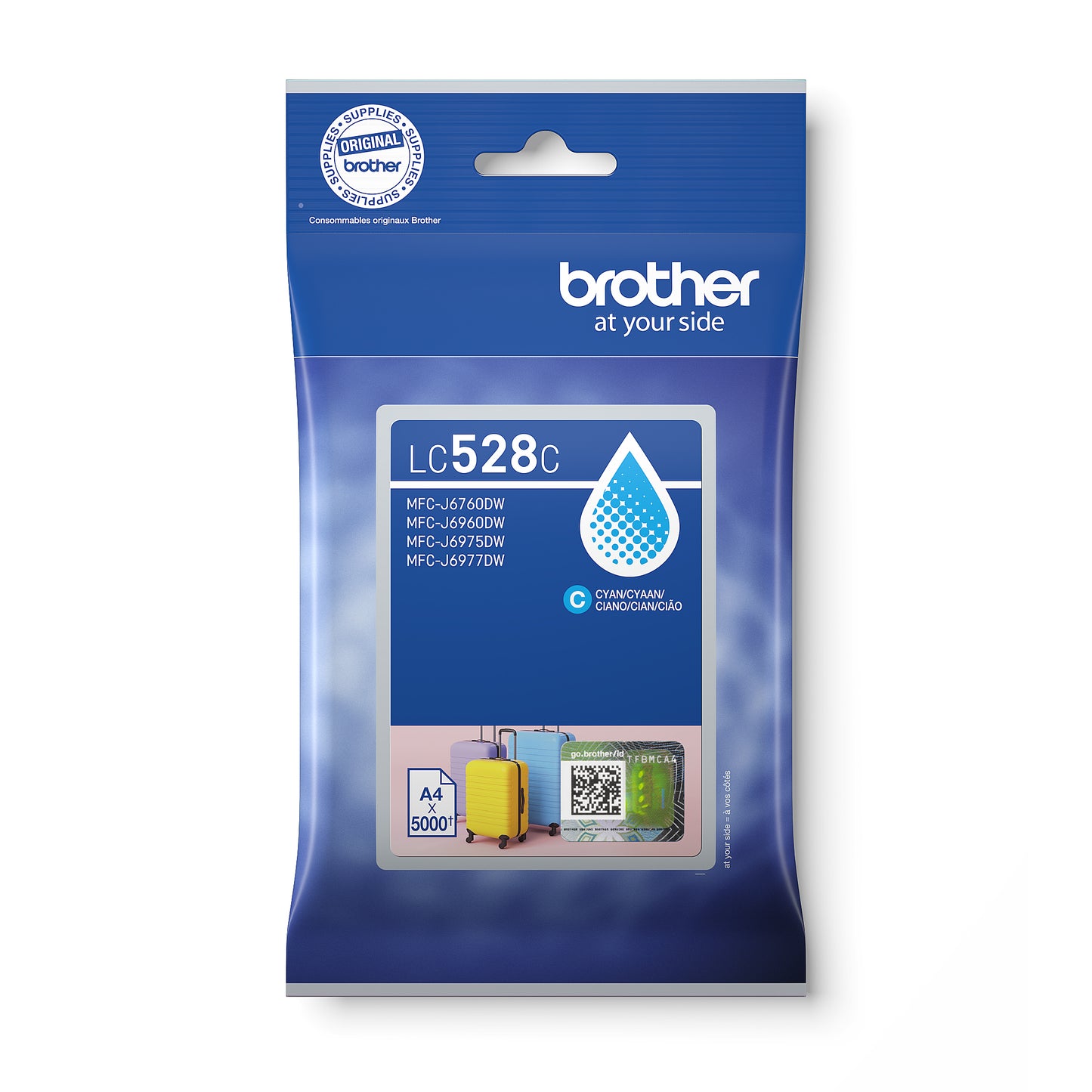 Brother - Inktcartridge lc-528c blauw | 5 stuks